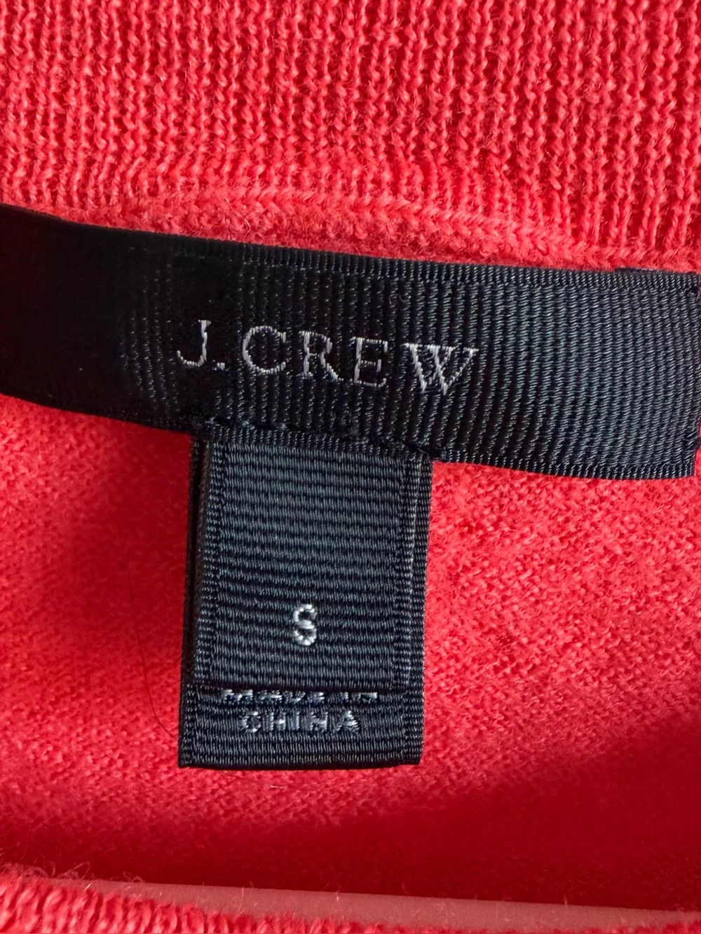 J.Crew Women’s Small Merino Wool Palm Tree Beach Lightweight Sweater Crew Neck